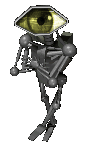 robot chilling